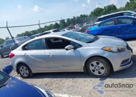 2016 Kia Forte Lx from USA, damaged, VIN KNAFX4A69G5551425